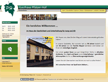 Tablet Screenshot of pfaelzer-hof-partenheim.de